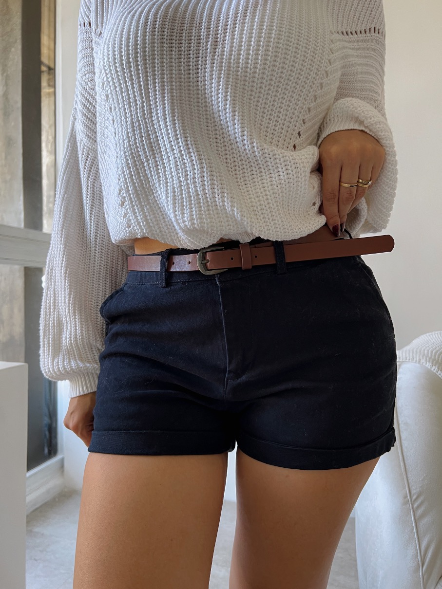 Short azul marino Paula