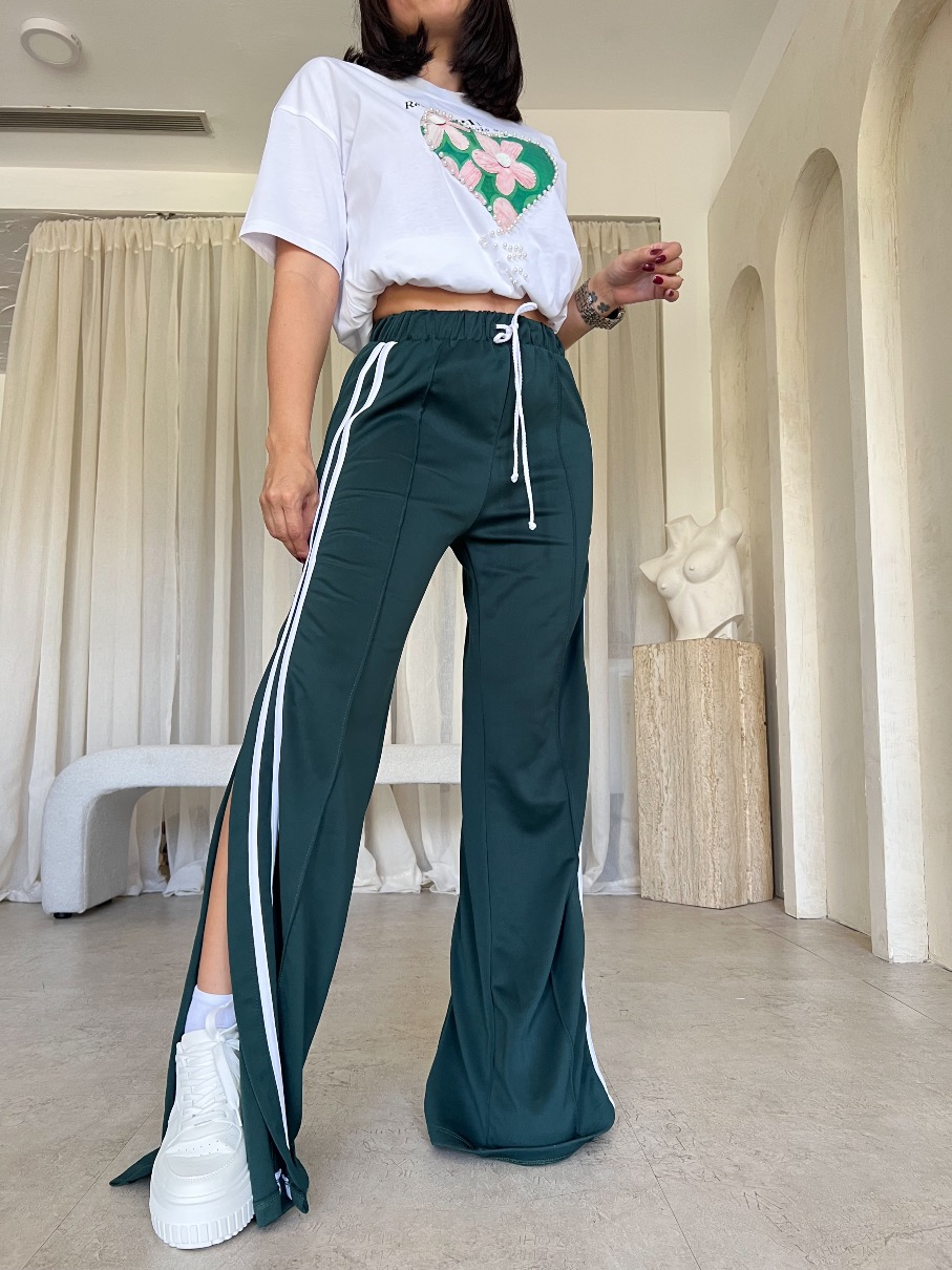 Pants verde Adidas Julia