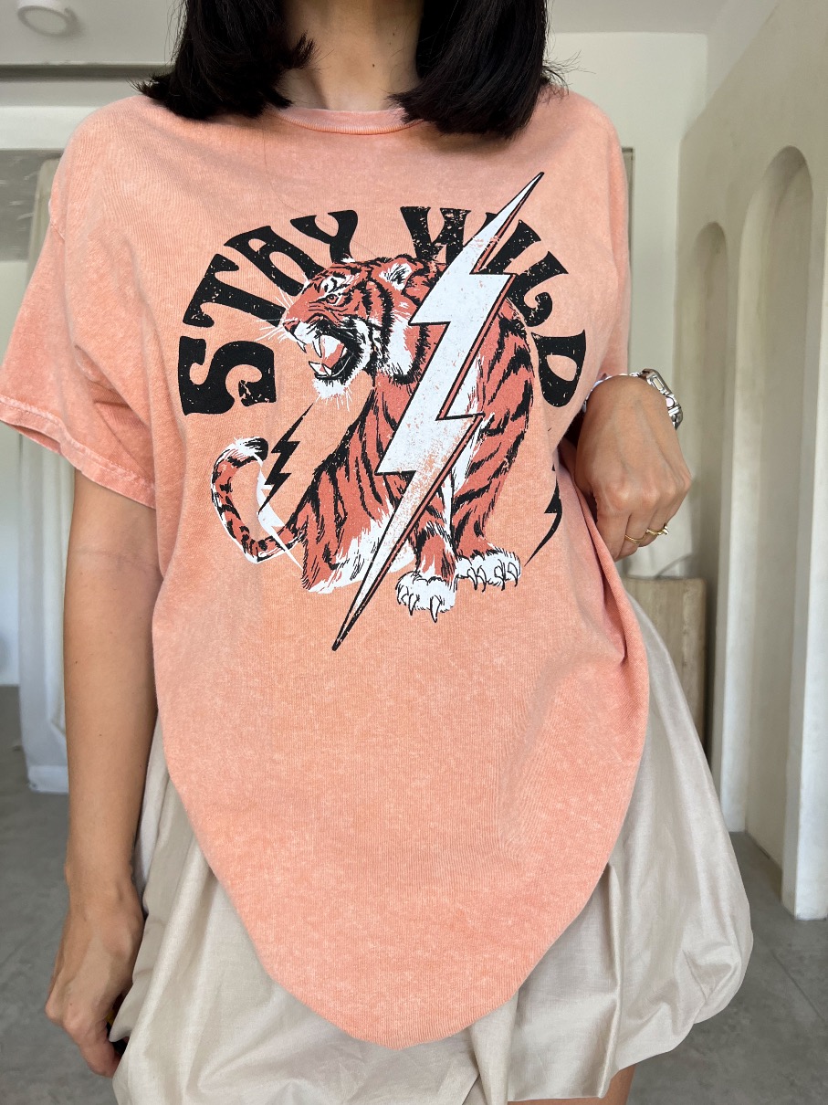 Camiseta tigre Stay Wild