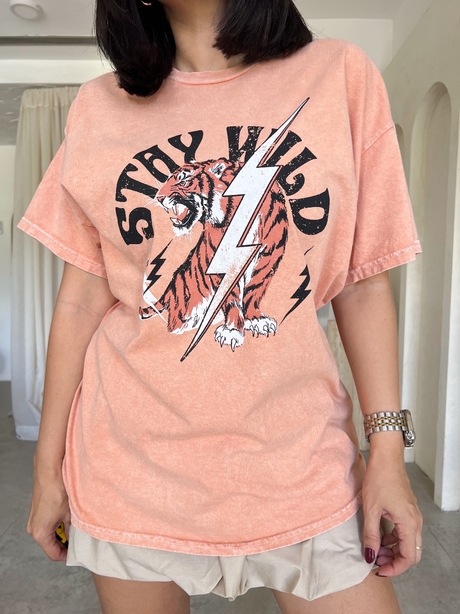 Camiseta tigre Stay Wild