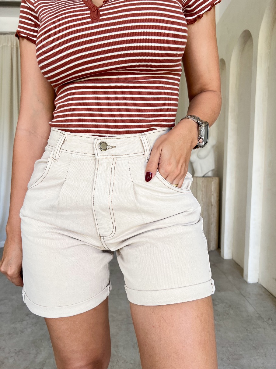 Bermuda beige Bienchic