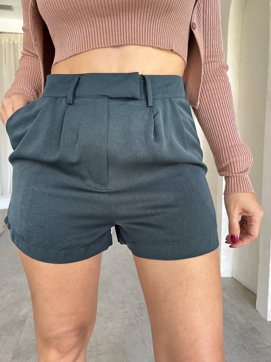 Short verde oscuro Ariel