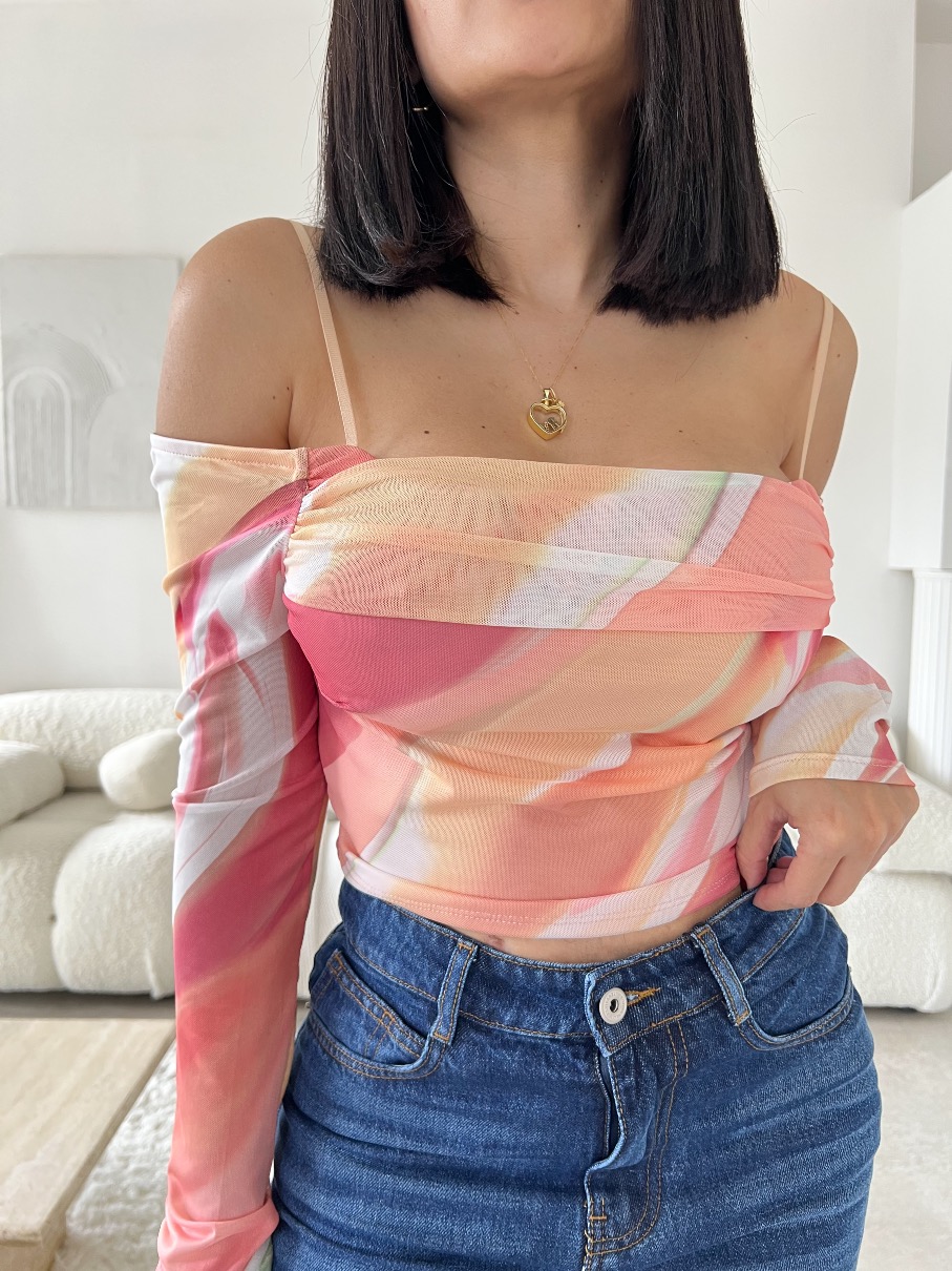 Top malla degrade Jade