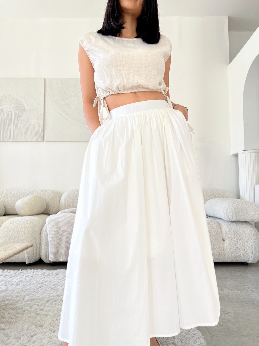 Maxifalda Blanca Ana
