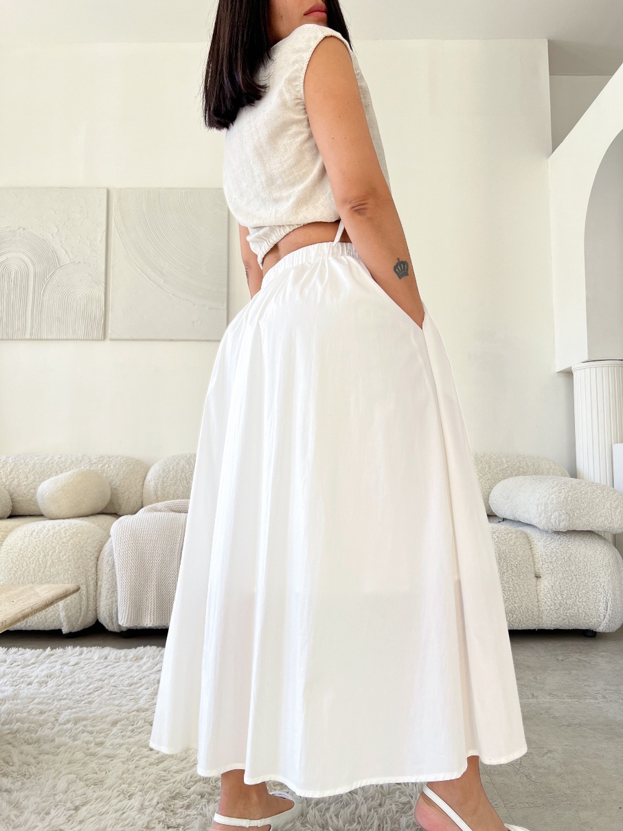 Maxifalda Blanca Ana