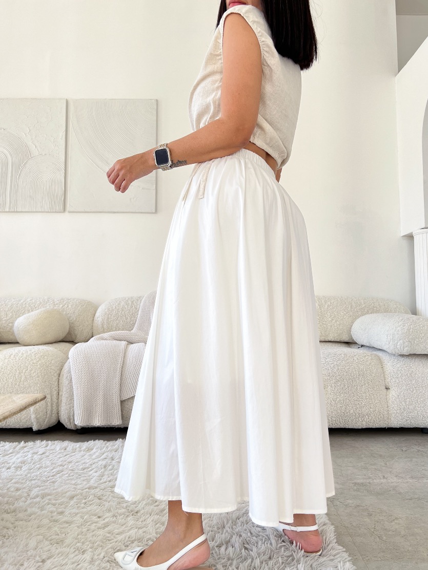 Maxifalda Blanca Ana