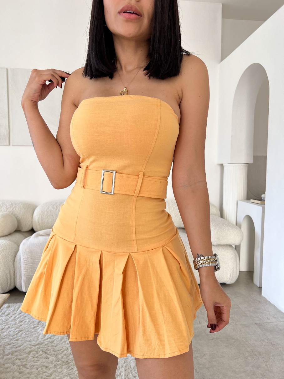 Vestido Strapless Nerissa