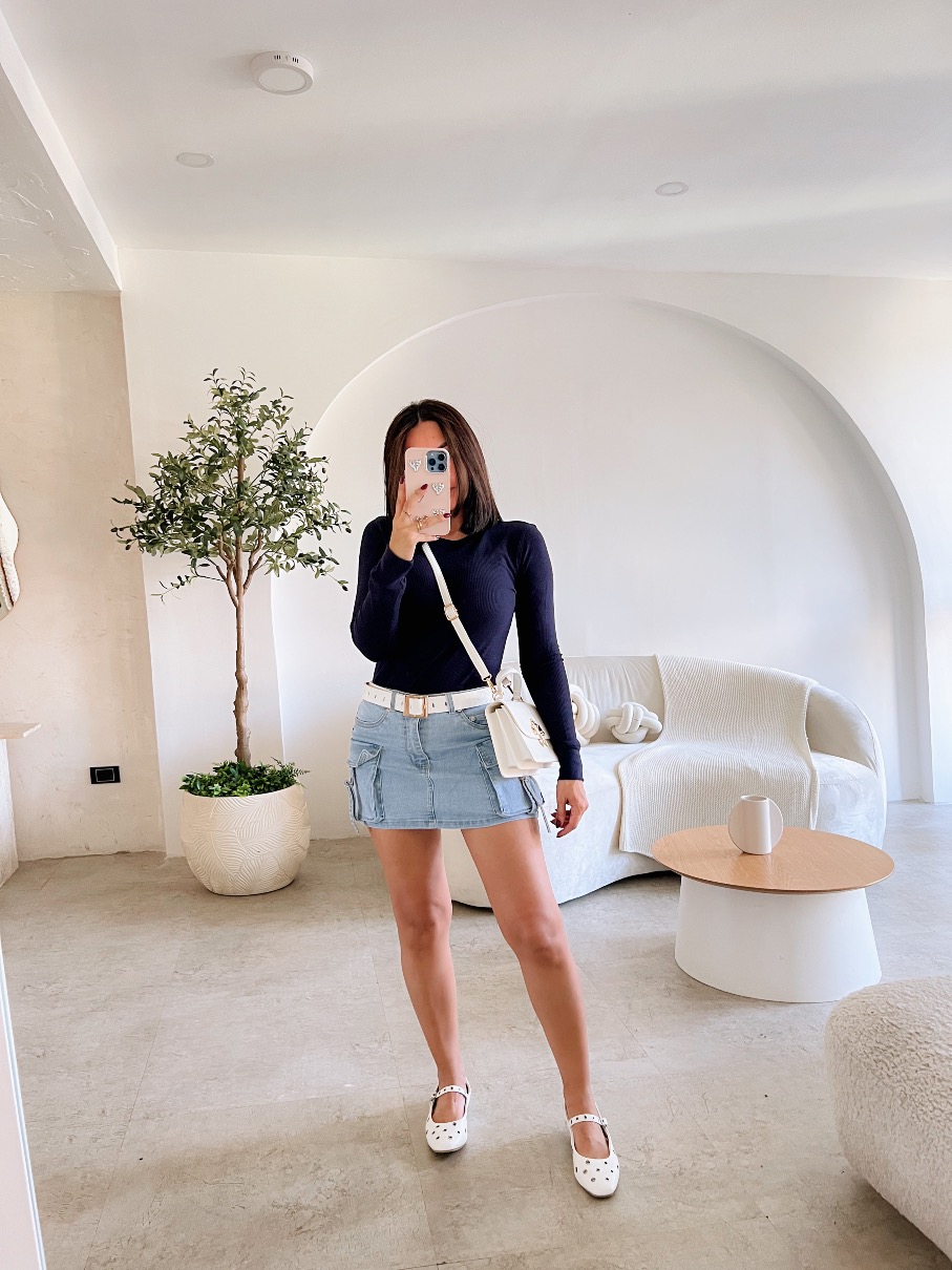 Suéter azul marino Zoe