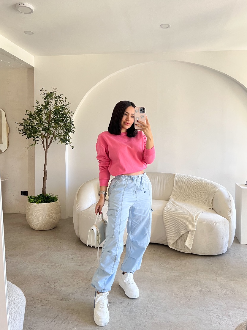 Pantalón cargo Mystique claro