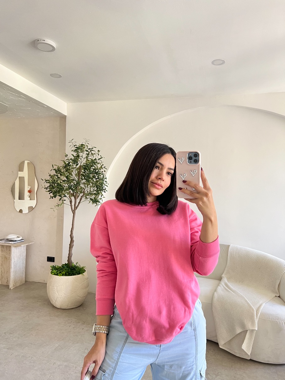 Suéter básico rosado Bianca