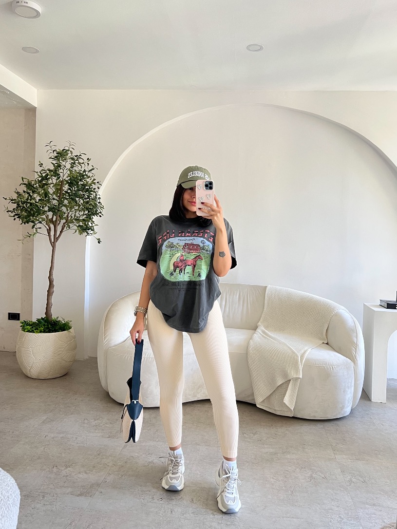 Leggings nude efecto faja