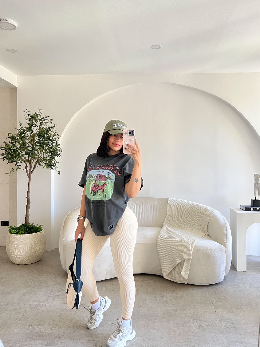 Leggings nude efecto faja