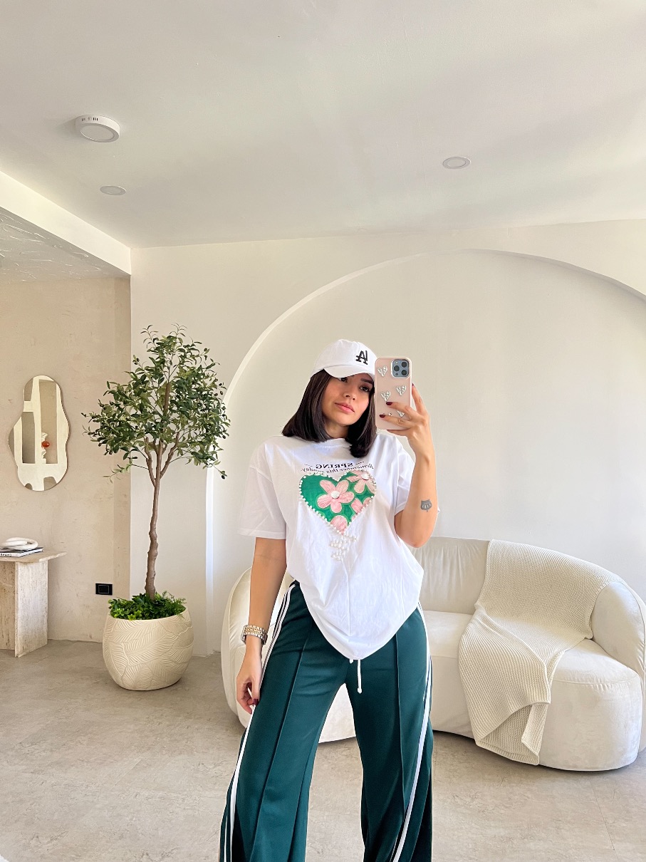 Camiseta blanca Spring