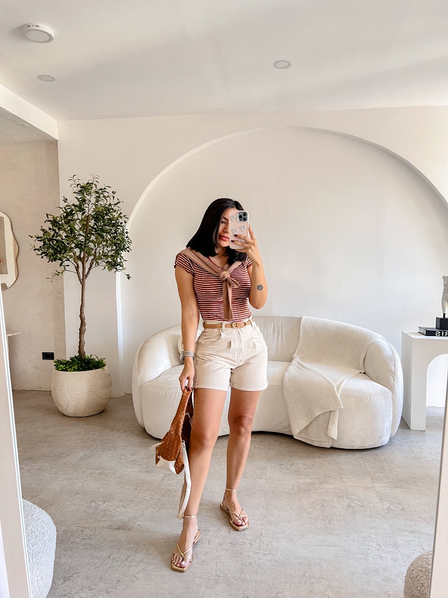 Blusa camel Elizabeth