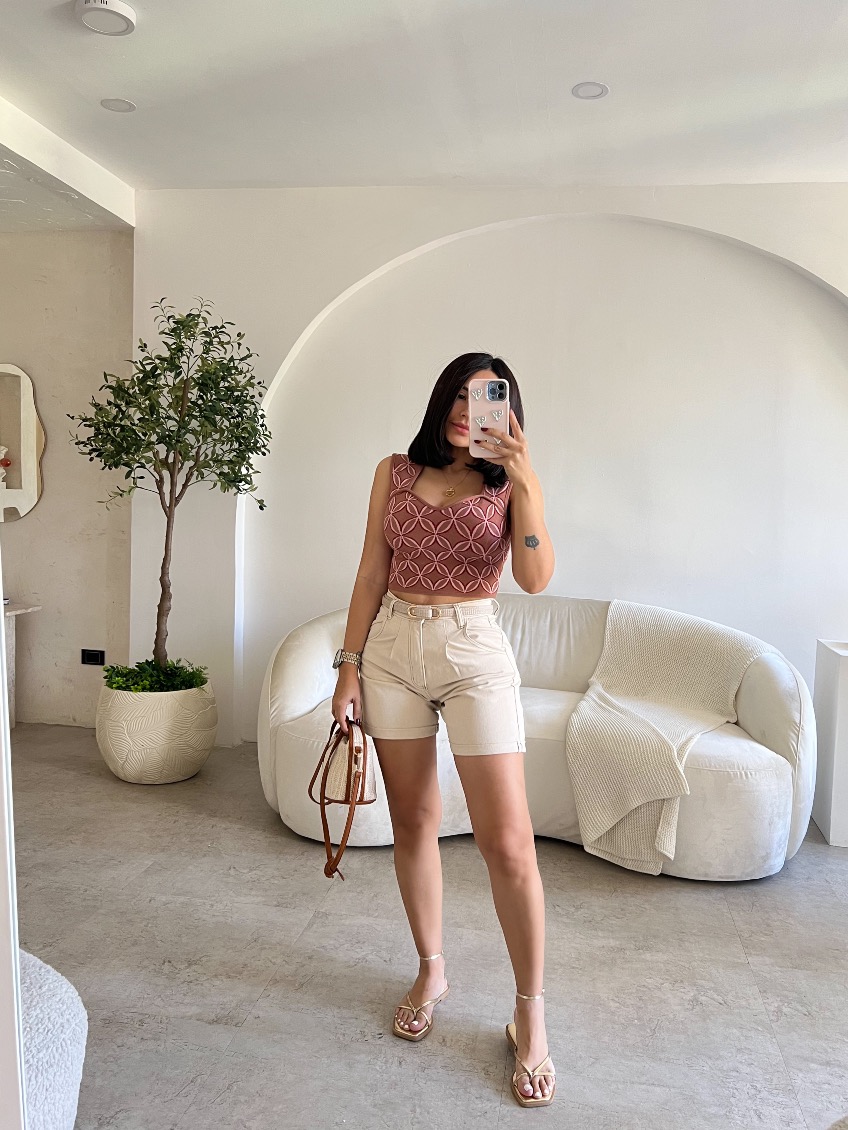 Bermuda beige Bienchic