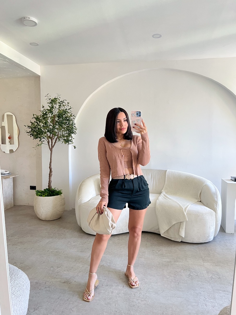 Short verde oscuro Ariel