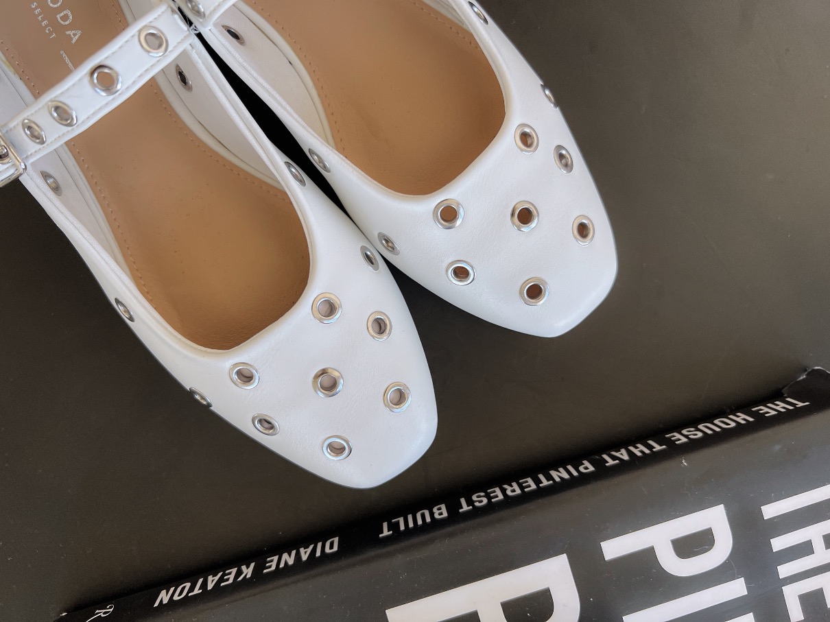 Zapatillas blancas taches Angela