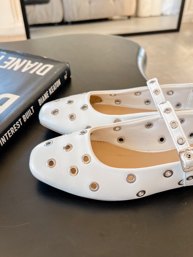 Zapatillas blancas taches Angela